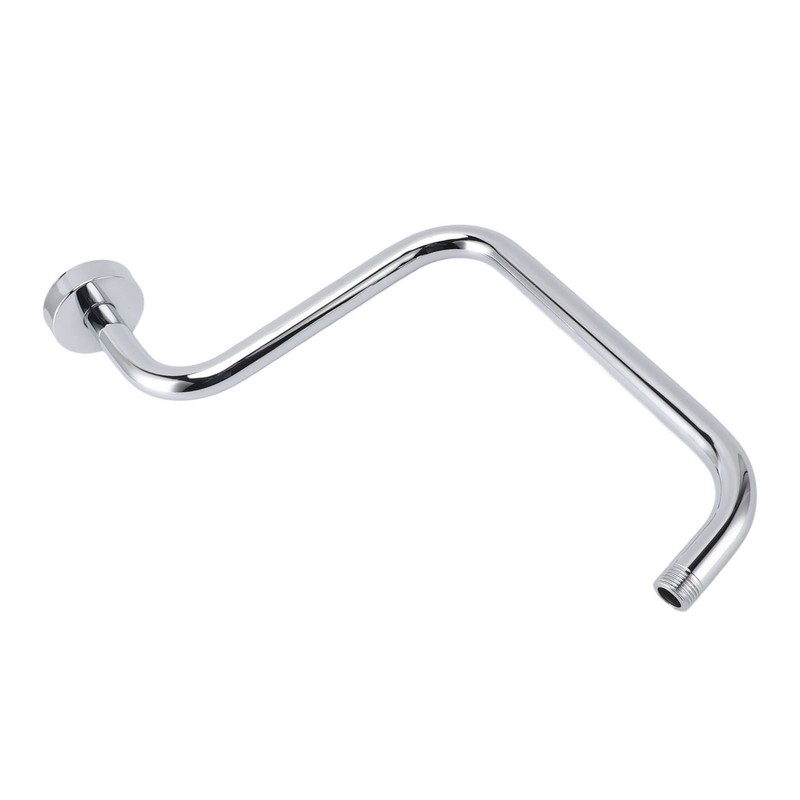 Shower Arm Stainless Steel Shower Arm with Flange S Shape
