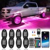 8Pods Segmented RGB LED Rock Lights Kit with APP/RF Remote