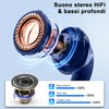 AOSRAU Wireless Earbuds, Bluetooth 5.3 Mini Headphones, Noise Cancelling Microphone,