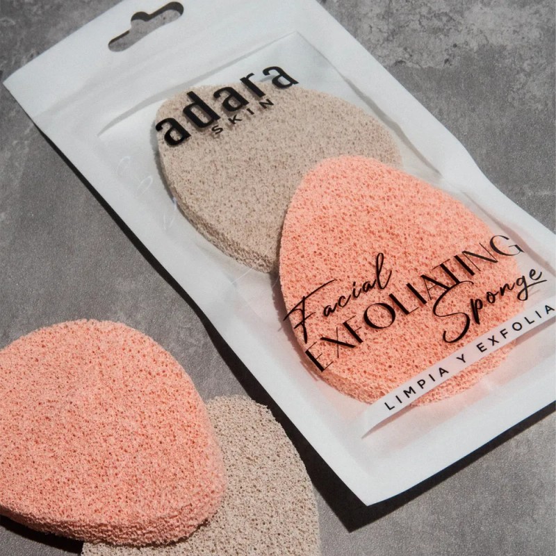Esponja Exfoliante Para Rostro Adara