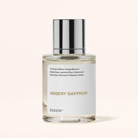 Ambery Saffron, Dossier, Unisex Perfume, Eau de Parfum, 50ml-100ml-150ml, Saffron, Oakmoss, Jasmine, Plum, Cedarwood:_150ml