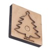 Leather Cutting Die Christmas Tree Shape Punch Cutter Craft Mould