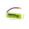Kruta BT183482 BT283482 Cordless Phone Battery for Vtech DS6401 DS6421