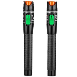 LIAYTRSS 2pcs Fiber Optic Test Pen 30mW 30km FTTH Fiber Optic Tester Visual Fault Finder with 2.5mm Standard Interface for SC/FC/ST Fiber Interface