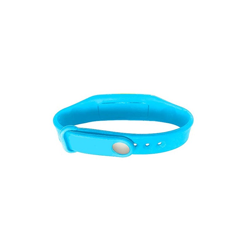 Sanitizer Bracelets - Malibu Blue - Refillable Hand Sanitizer Wristband