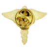 PinMart Classic Gold Plated Medical Caduceus Lapel Pin - 10