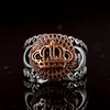 Crown Ring For Men, Silver King Ring (Size:11)