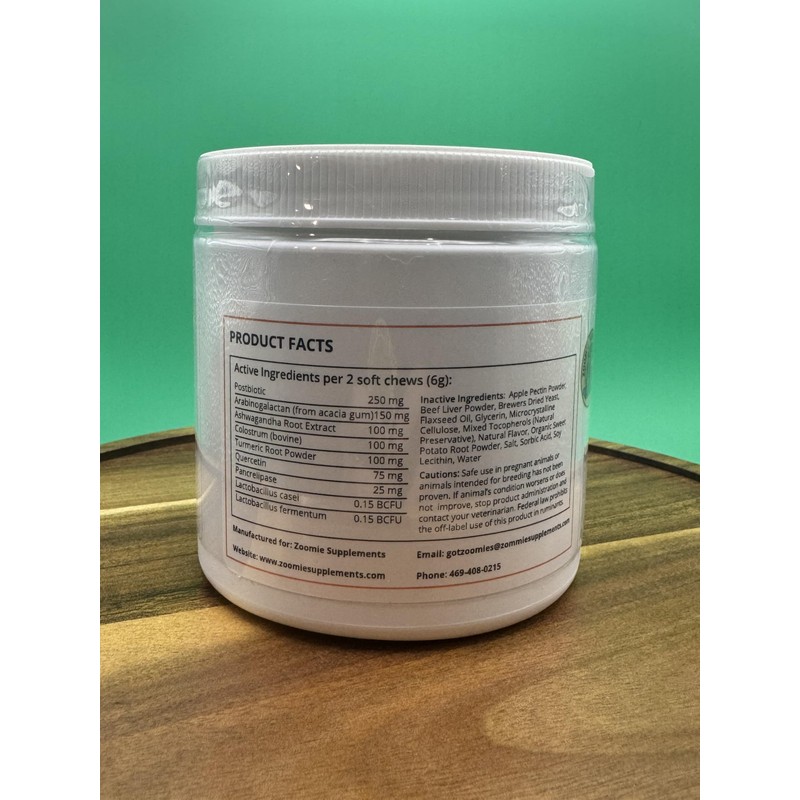 Zoomie Supplements Canine Allergy Soft Chews 60ct