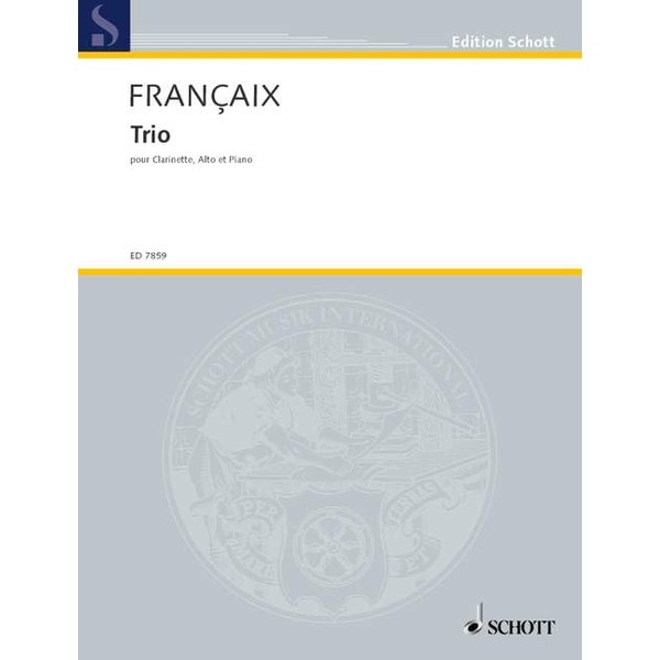 Trio: for clarinet, viola and piano. clarinet, viola and piano.
