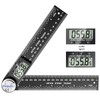 Preciva Digital Angle Finder Tool, 400mm Length Ruler Protractor, Internal