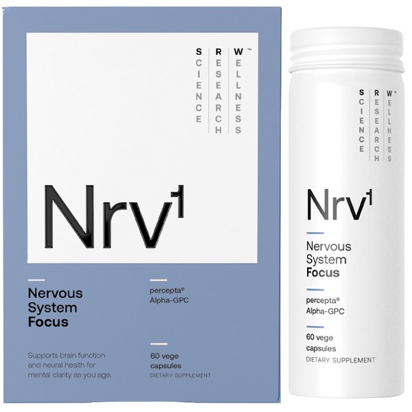 SRW Nrv1 - Nervous System Focus Vege Capsules 60 - Expiry 12/24