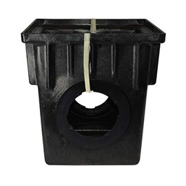 18 in. Square Catch Basin Drain with 2 Openings