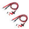 LDEXIN 2 Pairs Multimeter Test Leads Banana Plug, Digital Multimeter