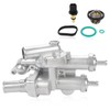 Jovbex Aluminium Engine Coolant Thermostat Housing Compatible with Chrysler Sebring