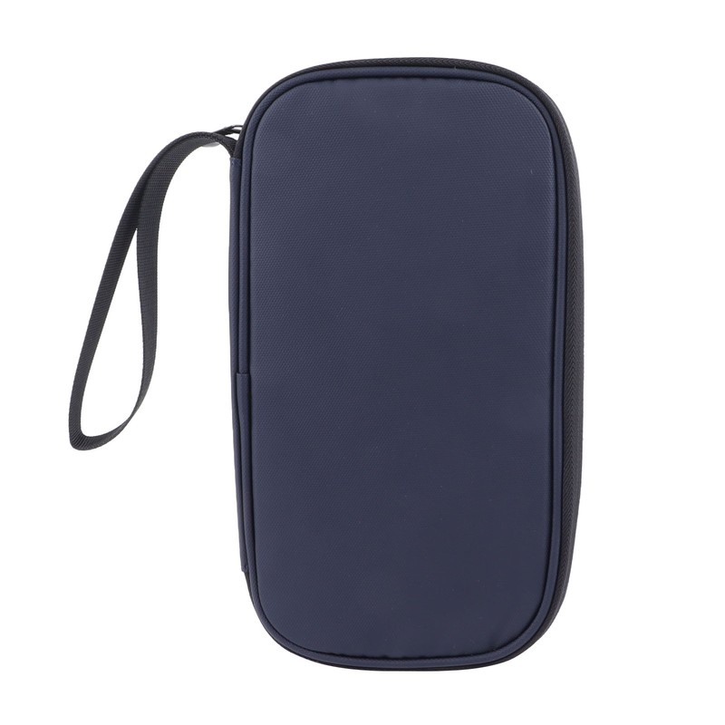 Card Wallet Waterproof Multi Slots Zipper Closure Soft PU Leather