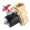 Normally Closed Solenoid Valve Brass for Air Water Oil 1in