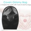 SinaiCare 2Pcs Ostomy Bag Cover Waterproof Colostomy Bag Cover Ostomy