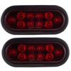 LONG HAUL Trailer Truck Red 6" Oval LED Sealed Stop