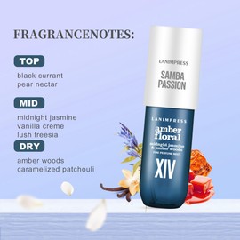 LANIMPRESS Perfume No.14, Body Spray For Women, Travel Perfume, Hair And Body Fragrance Spray, Sweet & Sensual Scent, Long-Lasting Fragrance,Vanilla Body Spray (3 Fl Oz)