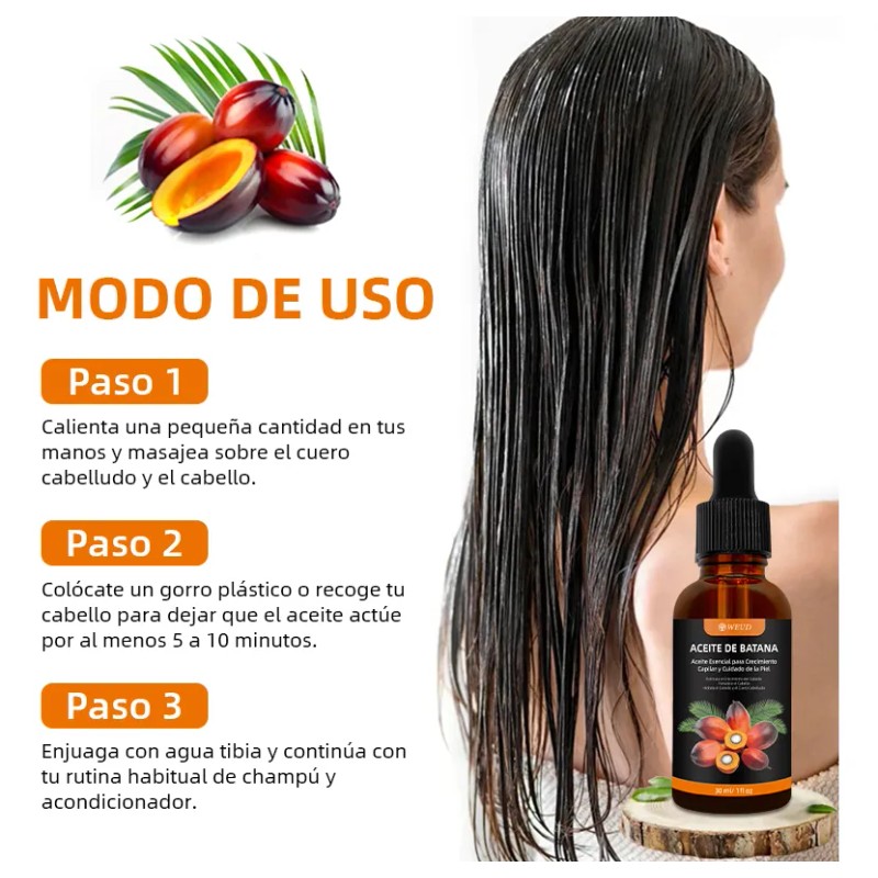 Aceite Sedoso Cuidado Cabello Bifurcado Encrespado 30ml*2