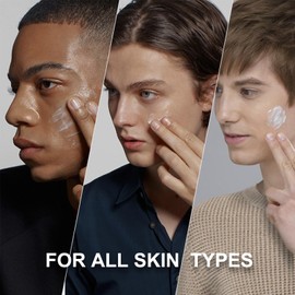 Anti Aging Mens Face Cream, Mens Moisturiser Face Cream With Retionl, Hyaluronic Acid Moisturiser For Men, Anti Wrinkle Mens Face Moisturiser, Hydrated, Reduce Fine Lines, Non-Greasy