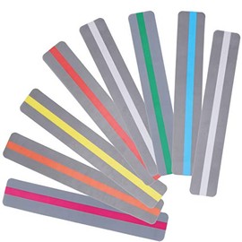 8 Uds. Tiras de guía de lectura, guía de texto resaltada, marcapáginas de lectura de colores, tiras de marcapáginas resaltadas, regla de lectura de ve