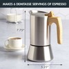 Primula Premium Stainless Steel Stovetop Espresso and Coffee Maker, Moka