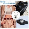 sourcing map 20Pcs Screw Round Head Rivet, 7mm Pull Ring
