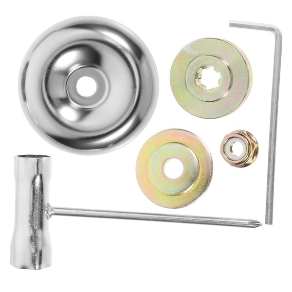 VICASKY 6pcs Lawn Mower Blade Adapter Maintenance Kit Replacement for