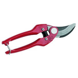 DUE CIGNI 2C 384/19 SK-5 Carbon Steel Pruning and Gardening Shears, Red, 19 cm