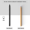 2 Pieces Metal Inkless Pen Inkless Erasable Pencil Metallic Pencil