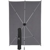 Westcott X-Drop Wrinkle-Resistant Photography Backdrop - Neutral Gray Kit (5'