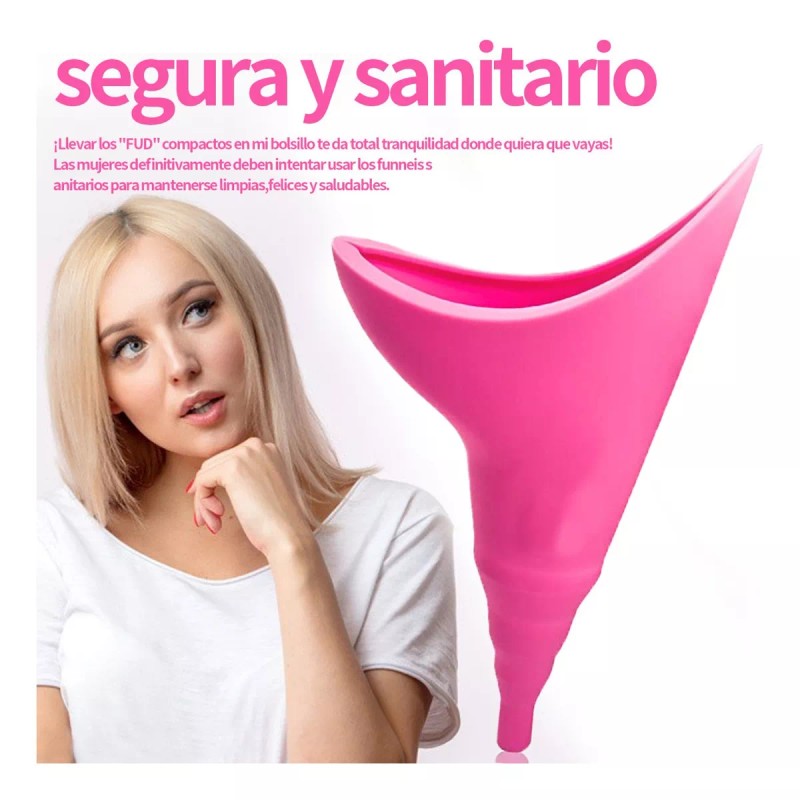 Liyusheng Urinal Femenino Portatil Embudo Orinar Mujer