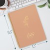 Aesthetic Spiral Notebook Journal For Women - Cute Modern Pink