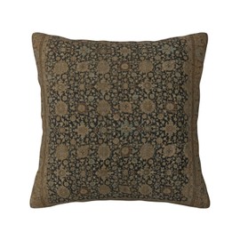 Antique Persian Tabriz Rug Print Throw Pillow Covers Modern Pillow Cushion Cases, Decorative Square Pillowcases for Sofa Couch Bedroom Living Room Car Car 18"X18"