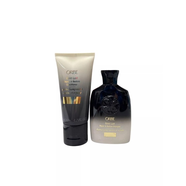 Oribe Travel DUO Gold Lust Repair & Restore Shampoo -