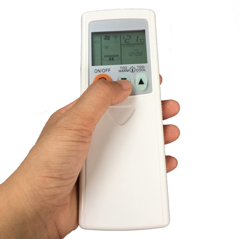 Replacement Remote Control for Mitsubishi Electric Air Conditioner MSZ-GE18NA-8 MSY-GE09NA-8