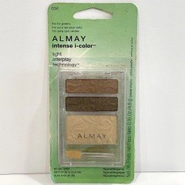 Eyeshadow Almay Intense I-Color 034 Eyeshadow Trio For Green Eyes Eye Shadow NEW