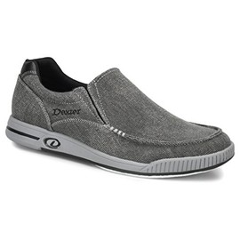 Dexter Mens Kam Bowling Shoes- 8 1/2, Charcoal/Grey, 8.5