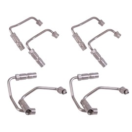 904-127 904-126 Fuel Injector Lines Set 8PCS for 2001-2004 Sierra Silverado 2500 HD 3500, for C4500 Topkick 6.6L LB7 Fuel injector Lines Duramax Diesel 97188723, 904-129, 904-128, 97188720