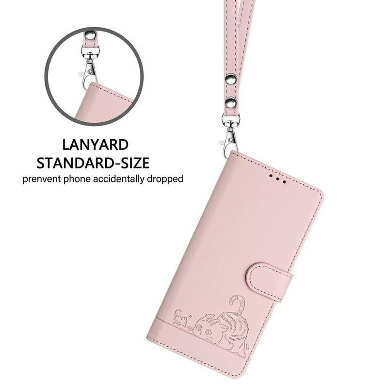 SEAHAI Case for Ulefone Note 19, Cute Cat Pattern Premium