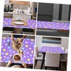 LIFKOME 2pcs Easter Tablecloth Cover for Festive Dining Home and