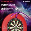 Mission Darts TOR100 Torus 100 | Dart Board LED Folding