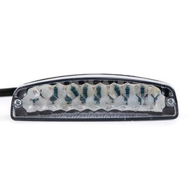 evomosa Motorcycle Rear Light Brake Stop Number Plate Light 12 V Brake Light Rear Light Red for ATV Off Road Motorcycle Rear Lights