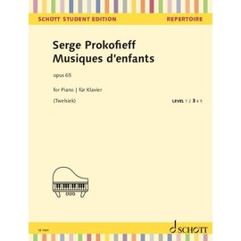 Musique d'enfants Opus 65: Musiques D'enfants Op. 65 for Piano