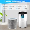 DerBlue 2pack HP100 HP102 HP152 True HEPA Replacement Filter Compatible