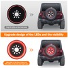 BORDAN Spare Tire Brake Light for Wrangler JL JLU Plug