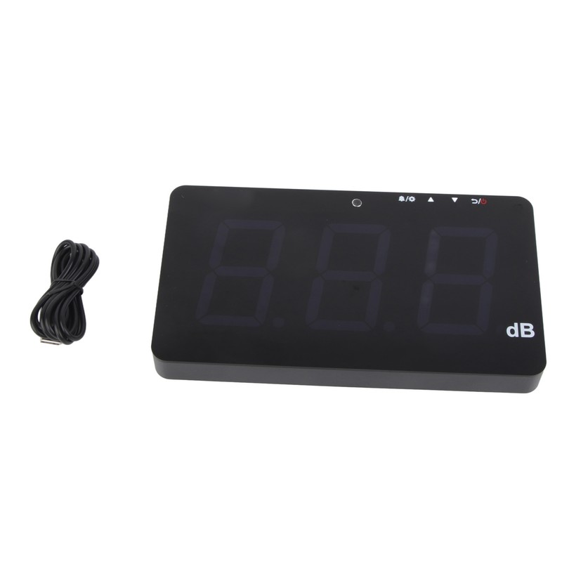 SW‑525A Wall Mounted LCD Display Digital Sound Level Meter USB