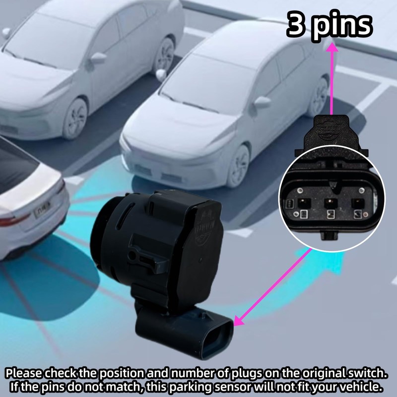 MEILICACY Front Parking Sensor Backup Parking Assist Sensor Pdc Parking