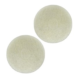 Polish Orbiter Pad 437.051 Fits Oreck 550MC Orbiter Floor Machine 12" Diameter for Polishing and Cleaning Vinyl Tile Flooring and Wooden Floors (2pcs)
